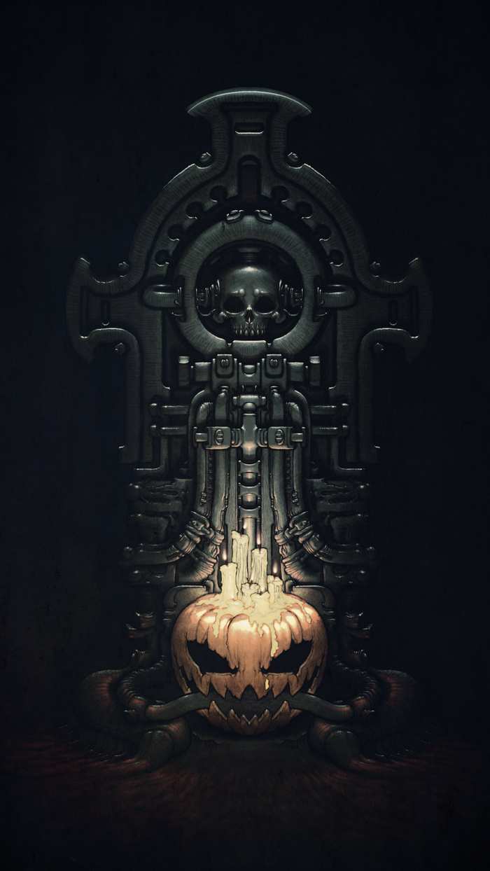 Warhammer Halloween , 2D, , , ,   , , Digital, Warhammer 40k, ,  , 