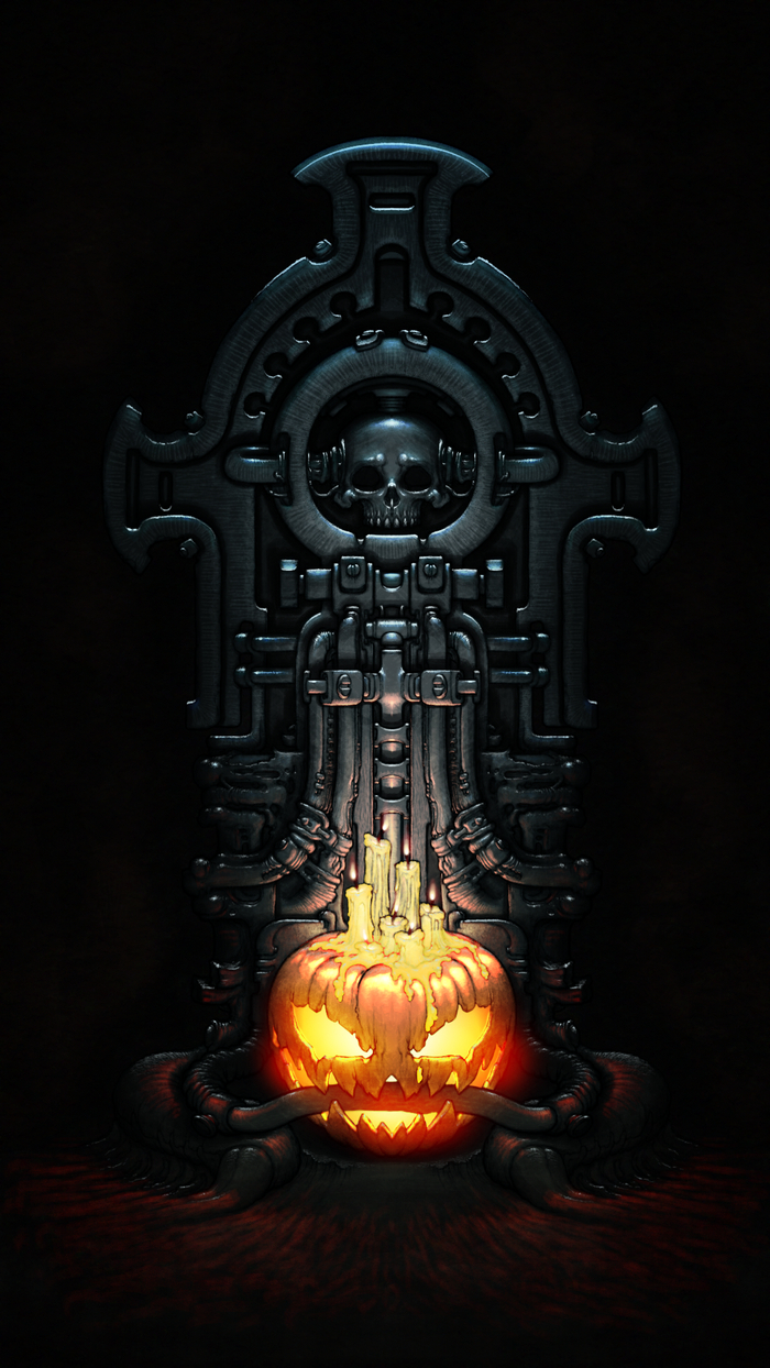 Warhammer Halloween , 2D, , , ,   , , Digital, Warhammer 40k, ,  , 