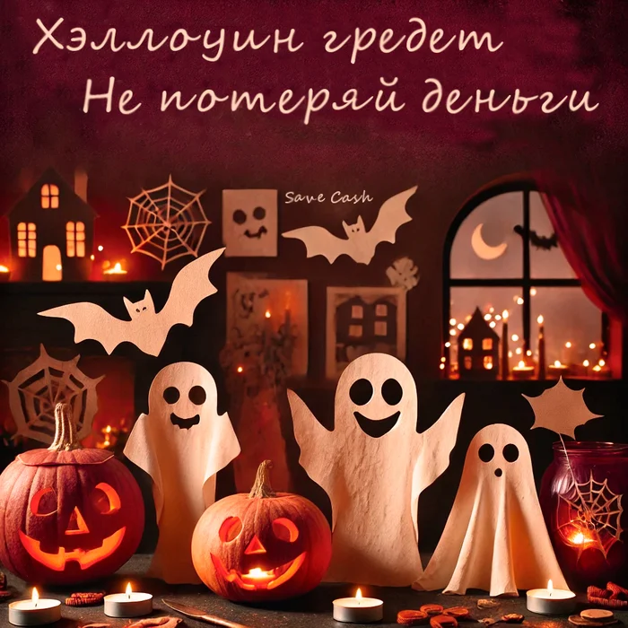 Как сэкономить на Хэллоуин и при этом не потерять атмосферу - Хэллоуин, Экономия, Совет, Лайфхак, Telegram (ссылка)