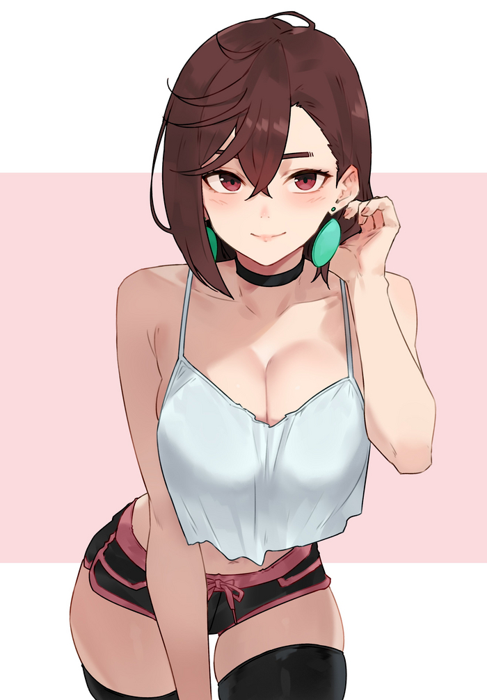Ayase , Anime Art, , , Ayase Momo, Dandadan, Bluefield, 