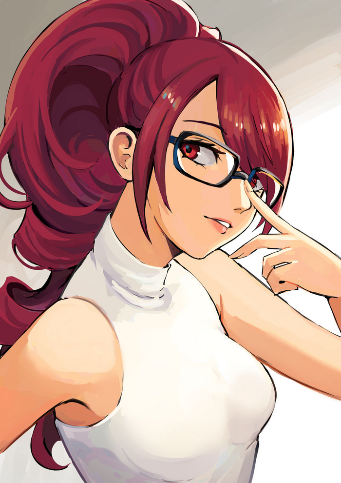  Anime Art, , , Persona, Persona 3, Mitsuru kirijo