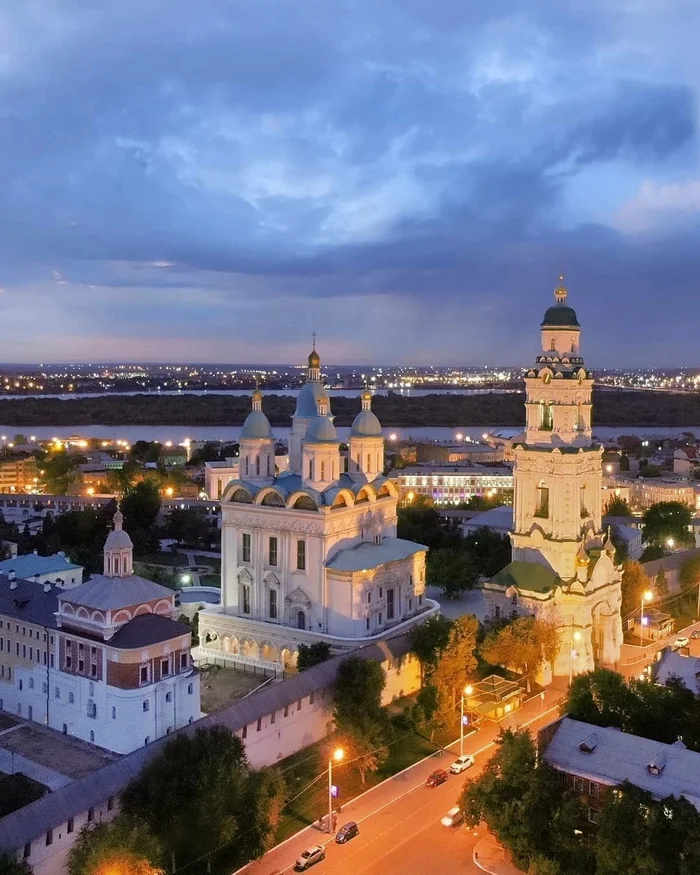 Вечерняя Астрахань - Астрахань, Фотография, Астраханский Кремль