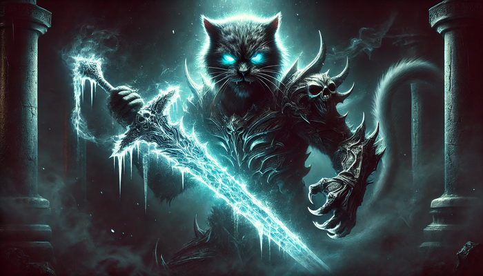 Если бы во вселенной Warcraft Король-лич был котиком!