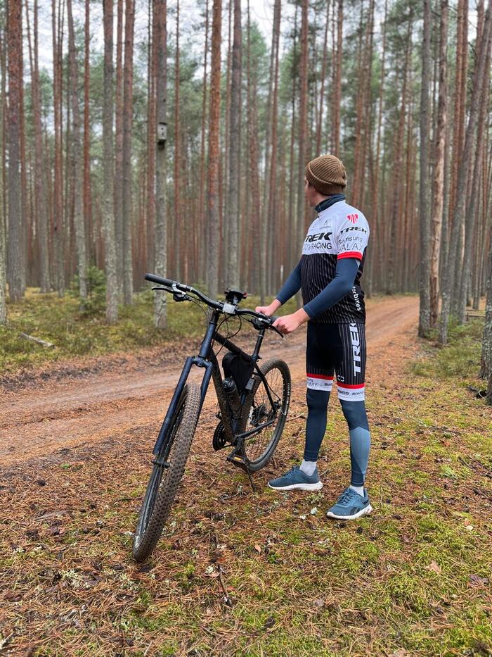 Непередаваемые ощущения в лесной части маршрута