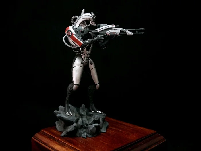 Legion (Mass Effect) - My, Mass effect, Figurines, Hobby, Longpost