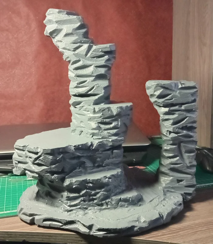 Simple Terrain Magic: Create Rocky Terrain Yourself - My, Wh miniatures, Board games, Warhammer, Warhammer 40k, Longpost