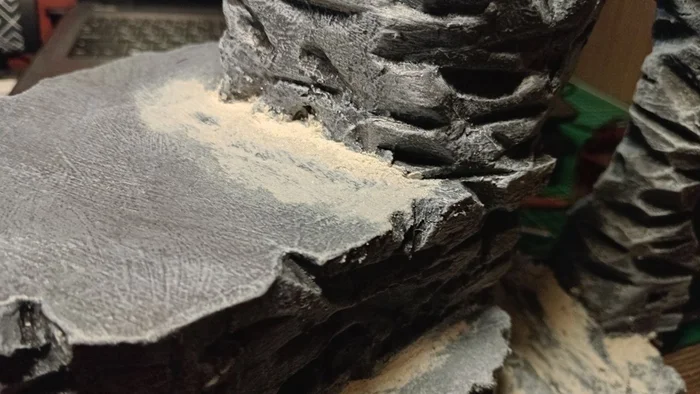 Simple Terrain Magic: Create Rocky Terrain Yourself - My, Wh miniatures, Board games, Warhammer, Warhammer 40k, Longpost