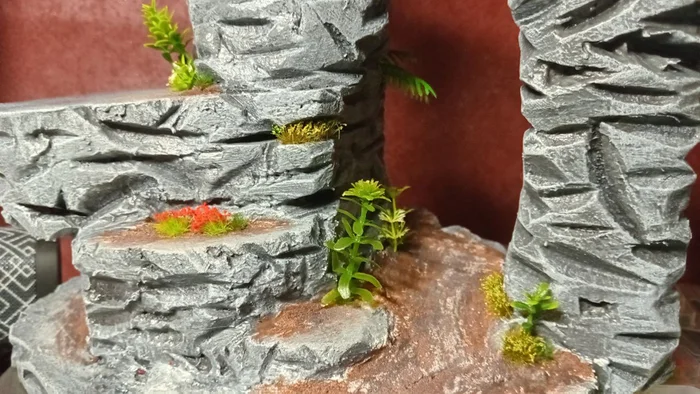 Simple Terrain Magic: Create Rocky Terrain Yourself - My, Wh miniatures, Board games, Warhammer, Warhammer 40k, Longpost