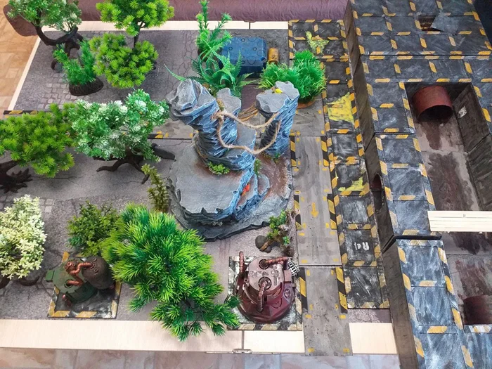 Simple Terrain Magic: Create Rocky Terrain Yourself - My, Wh miniatures, Board games, Warhammer, Warhammer 40k, Longpost