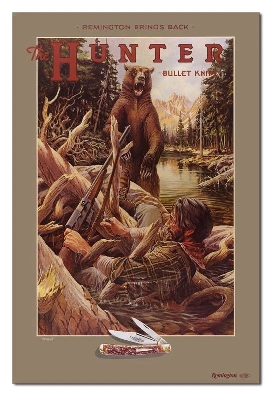 The History of Remington's Bullet Knife Advertising - My, Knife, Advertising, Collecting, Longpost