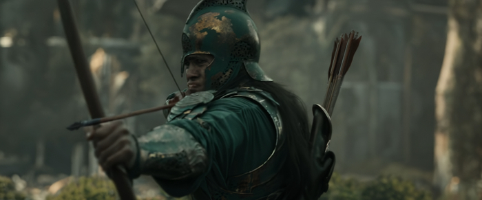 Если вот так свести губы, то стрелы будут лететь точнее. Или ты станешь похож на Зендею.