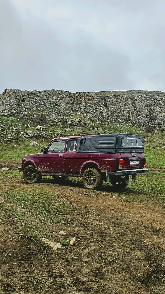 Сад камней - Моё, Нива, Niva legend, Горы, Горные козлы, Крым, Внедрение, Внедорожье, Дикая природа, Природа, Отдых на природе, Длиннопост