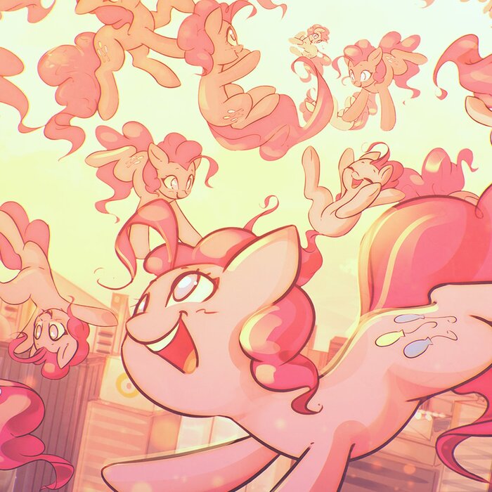   My Little Pony, Ponyart, Pinkie Pie, Mirroredsea