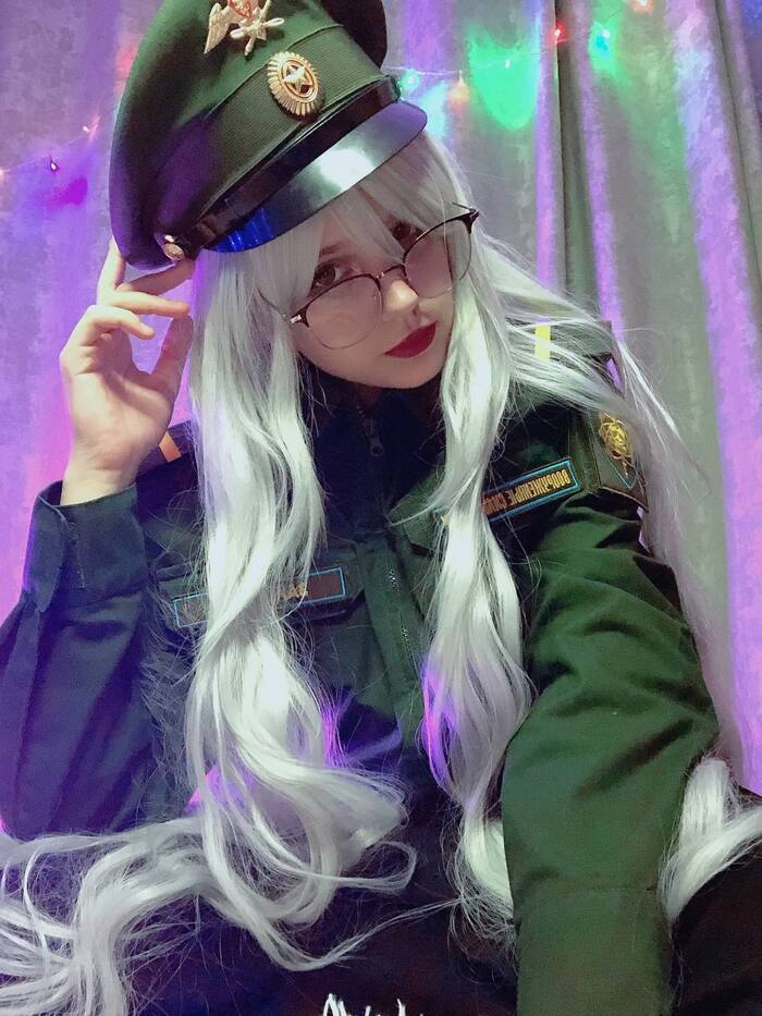 I wish you good health - My, Russia, PHOTOSESSION, Cosplay, Green, Army, Cosplayers