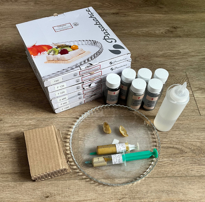 Необходимый набор для полировки вручную