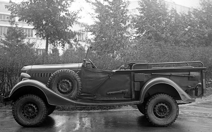 ГАЗ-61‑417 — пикап с упрощенным кузовом, 1941 г.