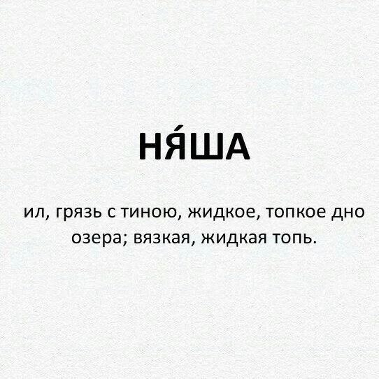 Осторожнее со словом няша - Слова, Значение слов, Будьте осторожны