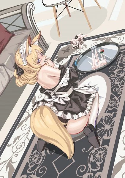 Aunt Maid - Anime, Anime art, Arknights, Whislash