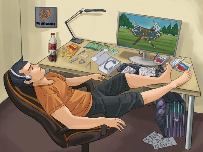 Chapter 1. New Opportunities - Longpost, Mat, Obscene, Toilet humor, Future, Games, Books, My