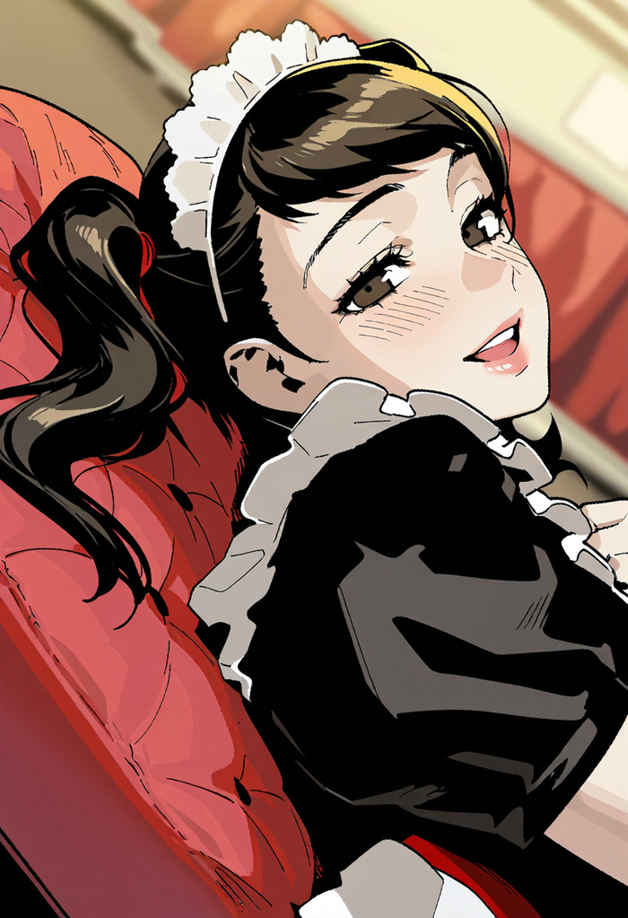     ! , , Anime Art,  , Persona, Kawakami sadayo, , Game Art, , , Persona 5