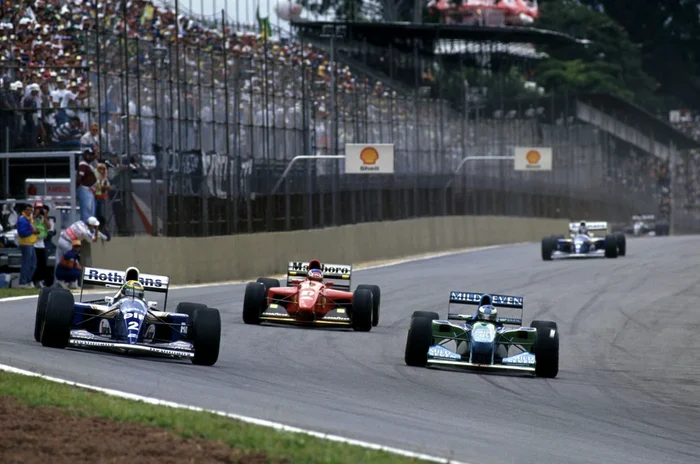 Brazil '94: We were supposed to have a jaw-dropping battle between Ayrton Senna and Michael Schumacher - My, Competitions, Formula 1, Speed, Автоспорт, Race, Michael Schumacher, Ayrton Senna, Damon Hill, Jean Alesi, Rubens Barrichello, Williams racing, Benetton, The Grand Prix, 90th, The photo, Extreme, Mclaren, Eddie Irvine, Jordan, Brazil, Longpost