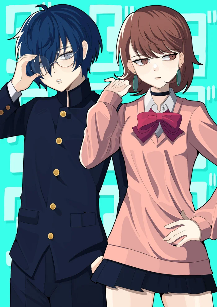 Cosplay - Anime, Games, Anime art, Persona, Persona 3, Dandadan, Takakura Ken, Ayase Momo, Takeba Yukari