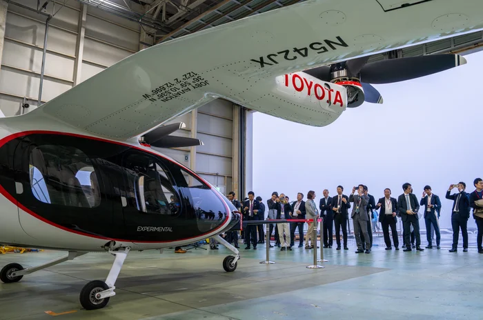 Toyota and Joby Aviation's eVTOL Vertical Takeoff and Landing Aircraft - Aviation, Airplane, Aircraft construction, civil Aviation, Flight, Japan, Toyota, news, Video, Video VK, VKontakte (link), Longpost