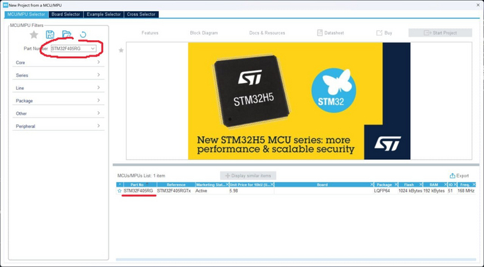 STM32CubeMX  