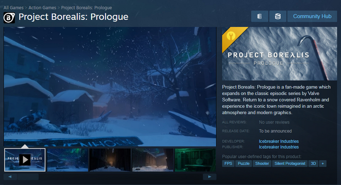  Project Borealis: Prologue   Steam Half-life, Project Borealis, Half-life 2: Episode Three