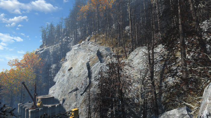 Вид на гору немного сбоку