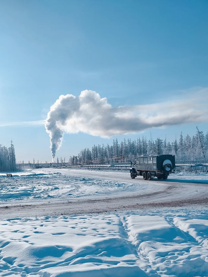 How's the weather where you are? It's minus 15 today. - Winter, Yakutia, Watch, Weather, The photo