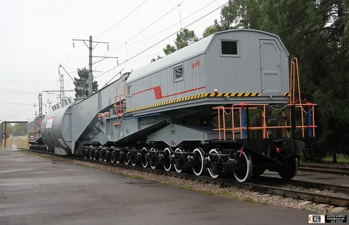 Giant Lego Railway Transporter (TSCH-500) - My, Lego, Project, Homemade, Russian Railways, Constructor, Modeling, Longpost