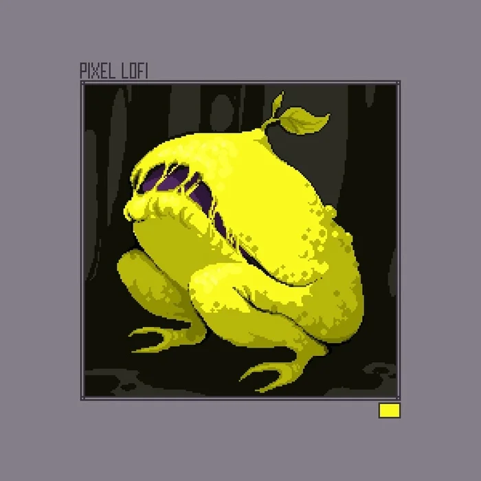 Huevember 2024_4 - My, Drawing, Hobby, Pixel Art, Art, Creatures