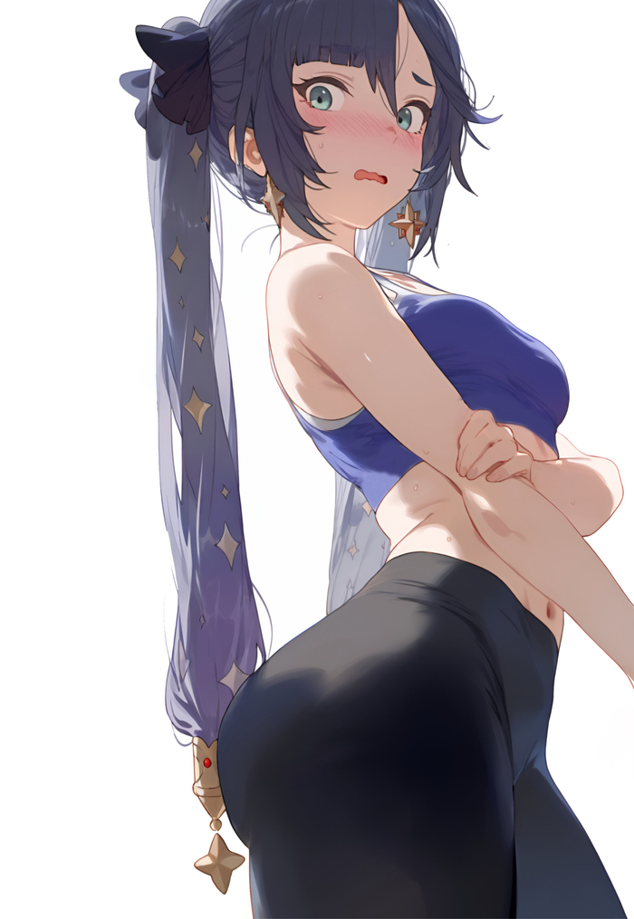 Mona Genshin Impact, Mona (Genshin Impact), , , , Anime Art, ,  , Hare_zzv