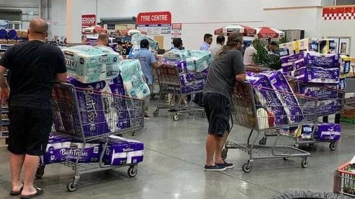 And have the people who were buying toilet paper during Covid already used it up? - Humor, Images, Toilet paper