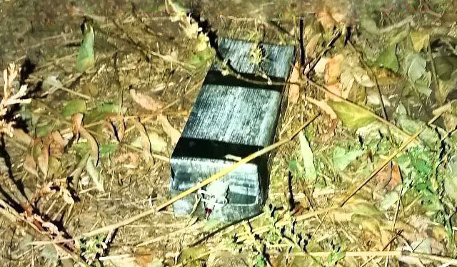 Мину, наподобие ПМД-6, нашли наши на своих позициях. Сбросил дрон в ночи. Вот, в темноте, можно на такое и наступить... (фото из открытых источников)