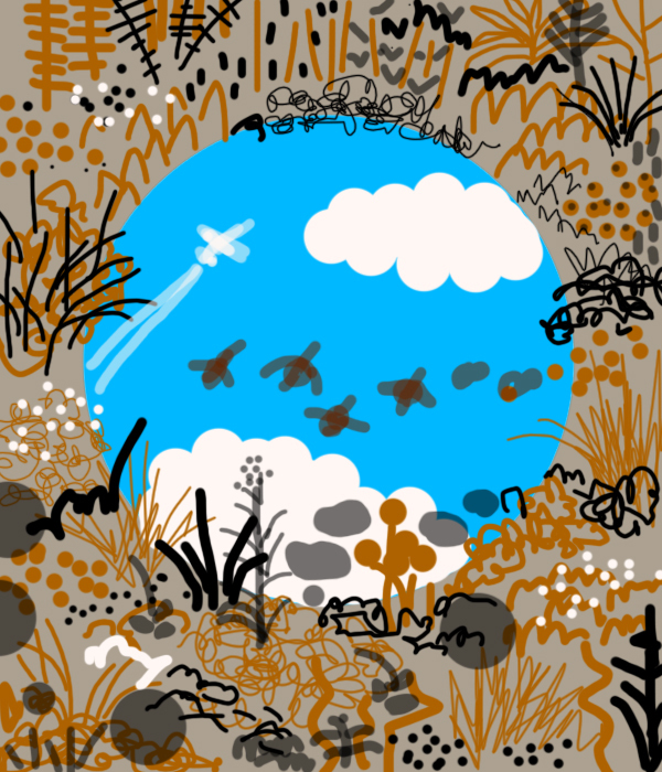 А это незамысловатый эскиз ибо многое придумывается и меняется в ходе работы - иначе скука)