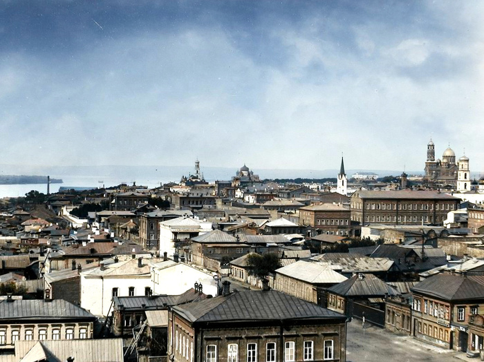 Удивительные и интересные фотографии Самарской губернии времен Дореволюционной России. 20 раскрашенных фотографий Старое фото, Историческое фото, История города, Краеведение, Самара, Река Волга, 19 век, 20 век, Самарская область, Российская империя, Колоризация, Длиннопост