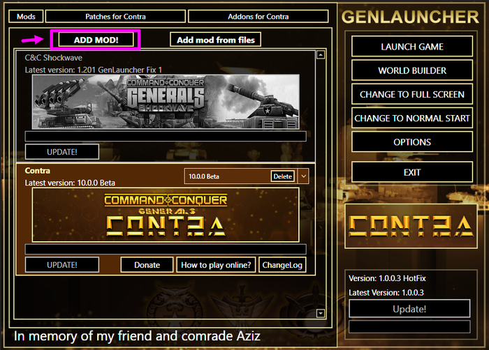 Generals  CONTRA X  20:00  , , -, 2000-, Command & Conquer Generals, Generals, ,  , ,  , Zero hour, , Telegram (), YouTube (), ,  ()