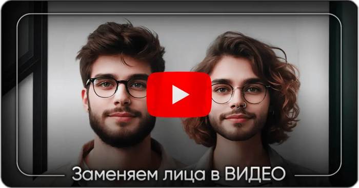 Как заменить лицо на видео онлайн с помощью нейросети Deepfake