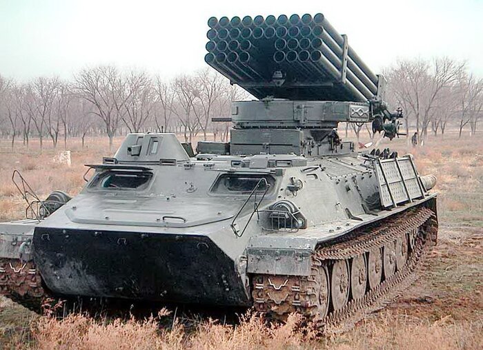 Реактивная система залпового огня "Град-1" 9П139