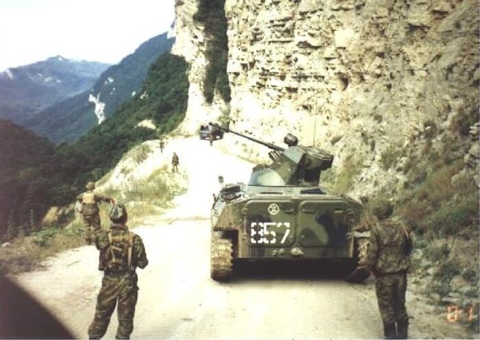 МТ-ЛБ 6МБ в Чечне