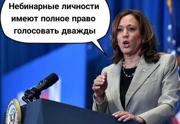 And she is right - Short post, Humor, Politics, Picture with text, Elections, US elections, Kamala Harris, The president