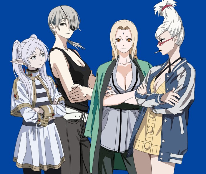  , Anime Art, Frieren, Tsunade, Quanxi, Ayase Seiko, Sousou no Frieren, , Dandadan, , , Chainsaw Man, Shiren (ourboy83)