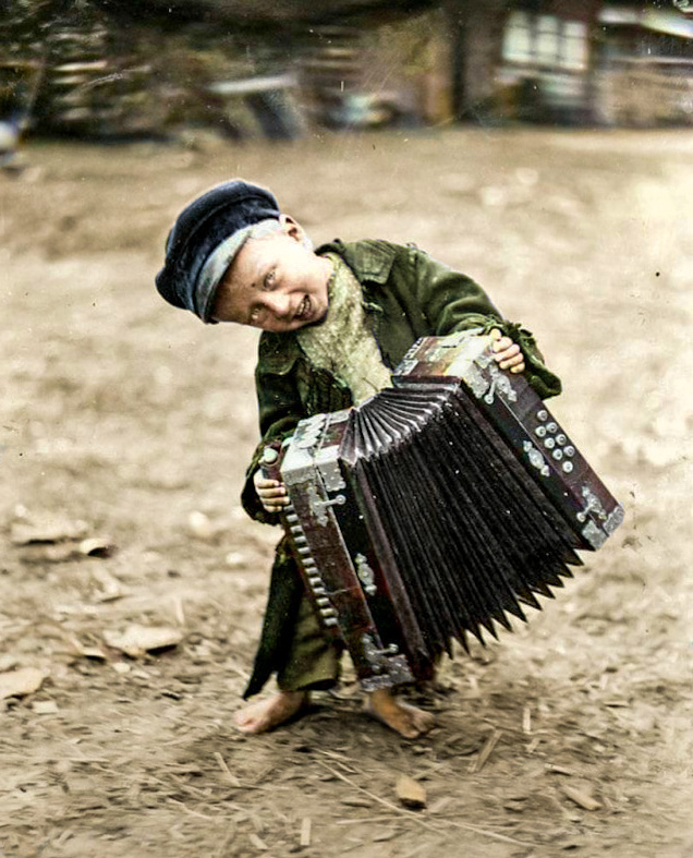 A selection of interesting and unusual photographs of the Russian Empire. 20 colorized photographs. Part VII - My, Historical photo, Old photo, История России, Российская империя, 19th century, 20th century, Colorization, Longpost