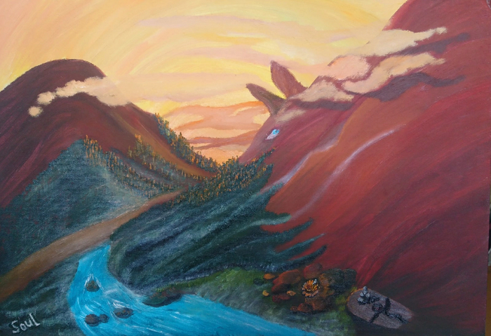 Вечер на Ольхоне