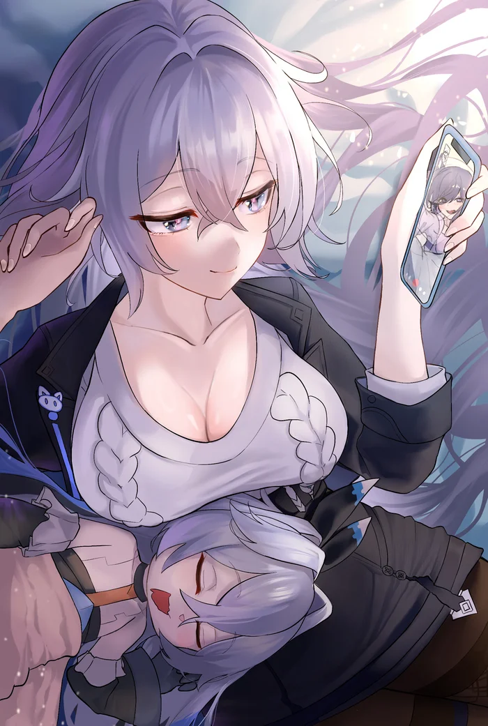 Я дома - Anime Art, Аниме, Honkai Impact, Bronya Zaychik