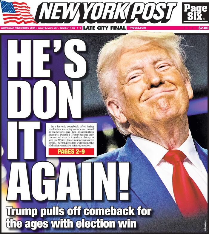   New York Post.       2024 ,    