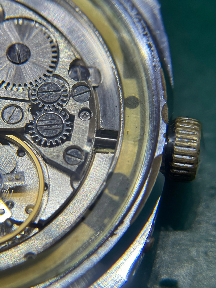 После чистки