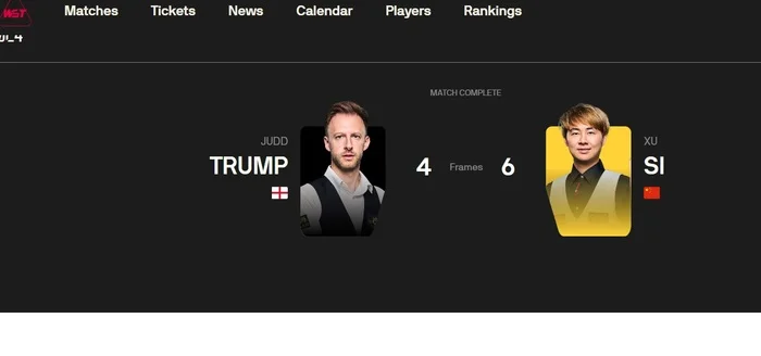 Trump lost after all - Snooker, Judd Trump, Screenshot